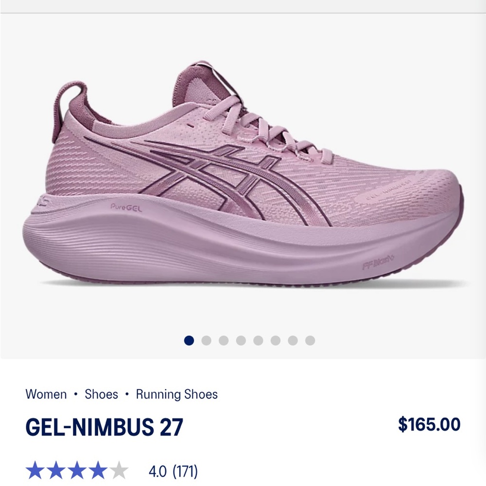 ASICS Women's Gel-Nimbus 27 Running Shoes - Pink